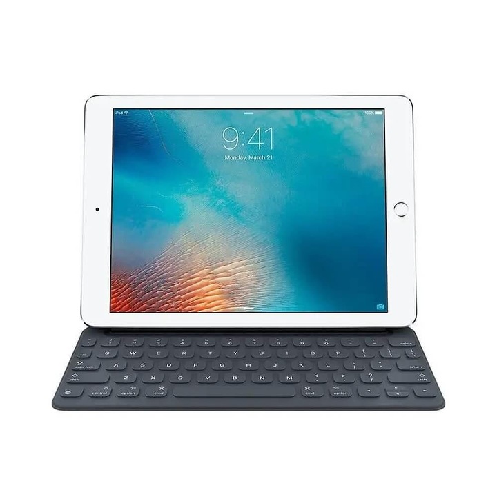 Оригинален Калъф с Клавиатура за iPad Pro 12.9 2017-2015, Apple Smart Keyboard Folio Case MM2L2TU/A, Черен