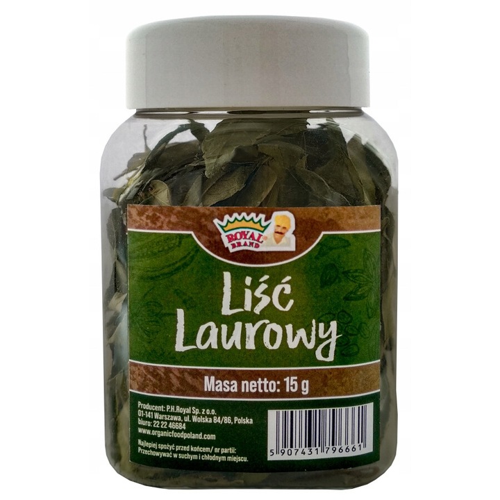 Frunza de frunze de dafin 15g Frunze proaspete intregi