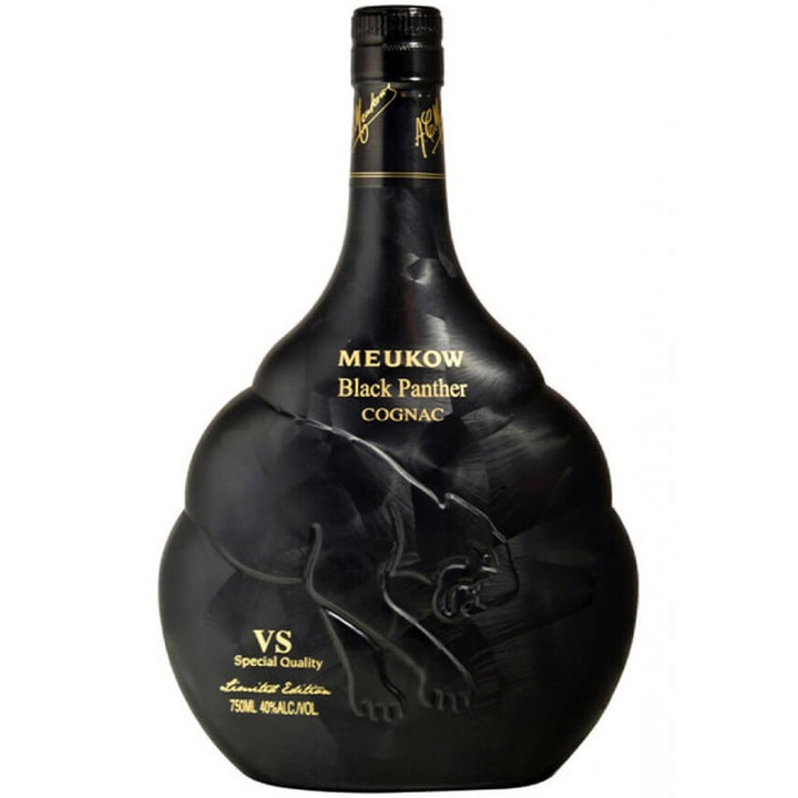 Cognac Meukow, Black Panther, V.S, 40%, 0.7l
