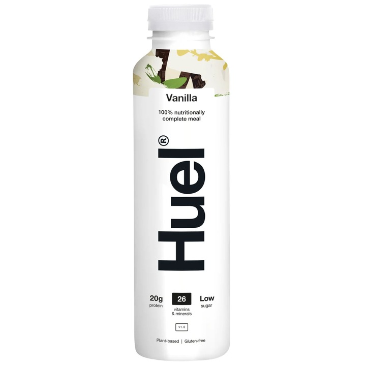 Bautura proteica, Huel, Vanilie, 500ml