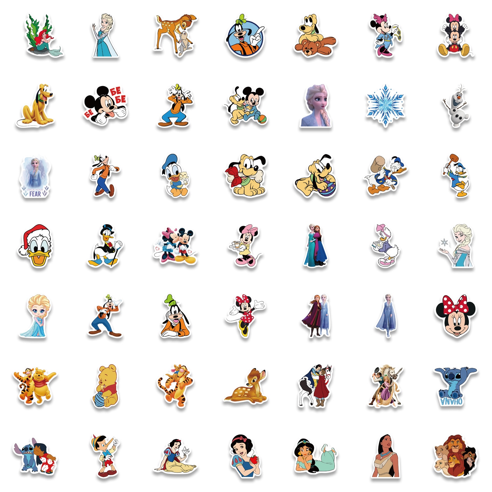 Disney Sticker Photo Set 100 stickere Disney, PVC, Multicolor - eMAG.ro