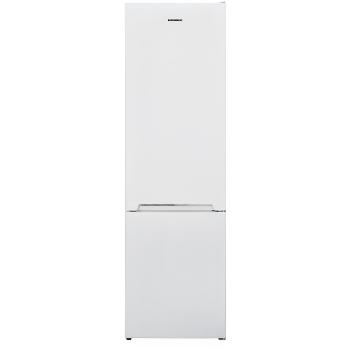 Хладилник Heinner HC-V288E++, 288 л, Клас Е, Less Frost, LED осветление, Механично управление, H 180 см, Бял