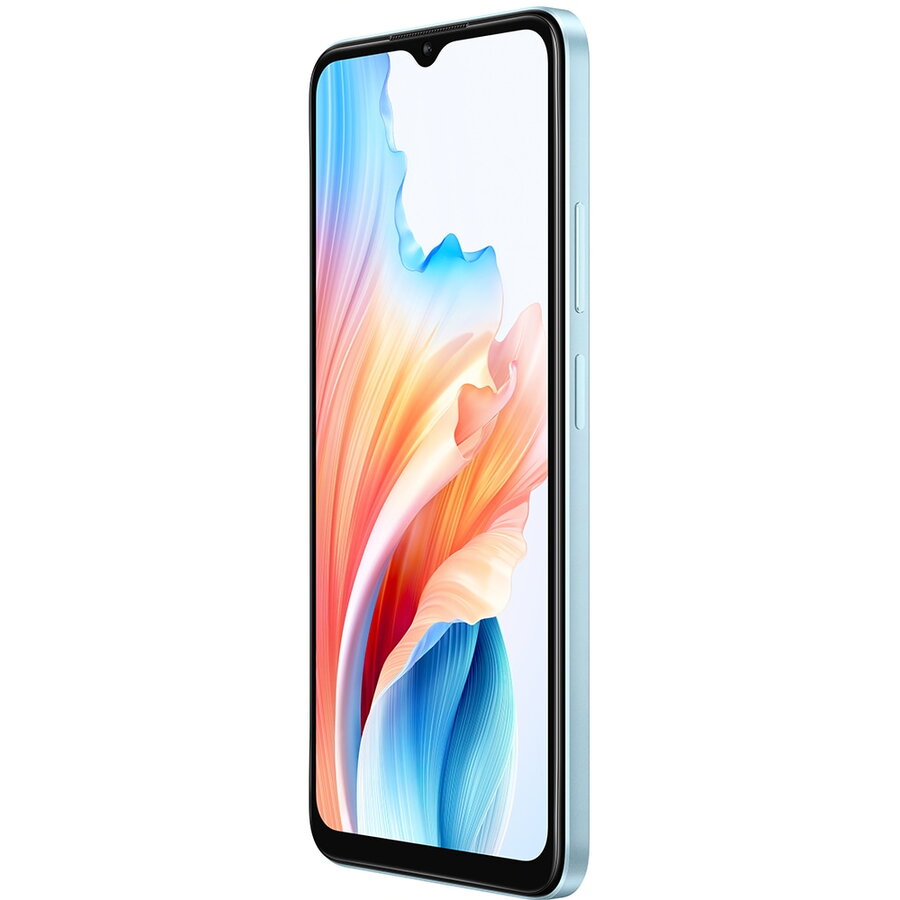 Telefon OPPO A18, 128GB, 4GB RAM, Dual SIM, Glowing Blue