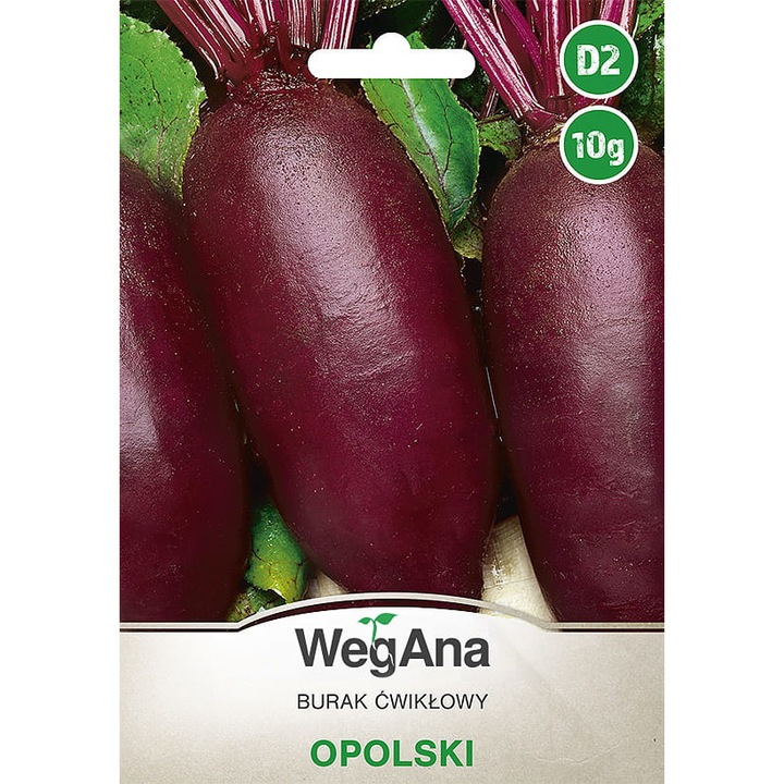 Seminte de gradina, Seminte sfecla rosie Opole, WegAna, 10 g, calitate superioara, seminte premium, seminte de top