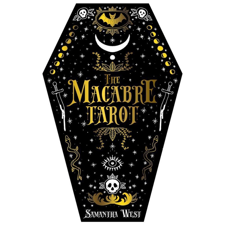 Set 78 carti tarot, Rockpool, Hartie, Model The Macabre
