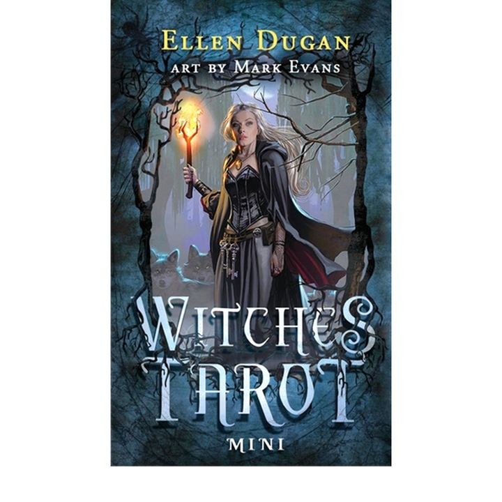 Set 78 carti tarot, Llewellyn, Hartie, Model The Witches
