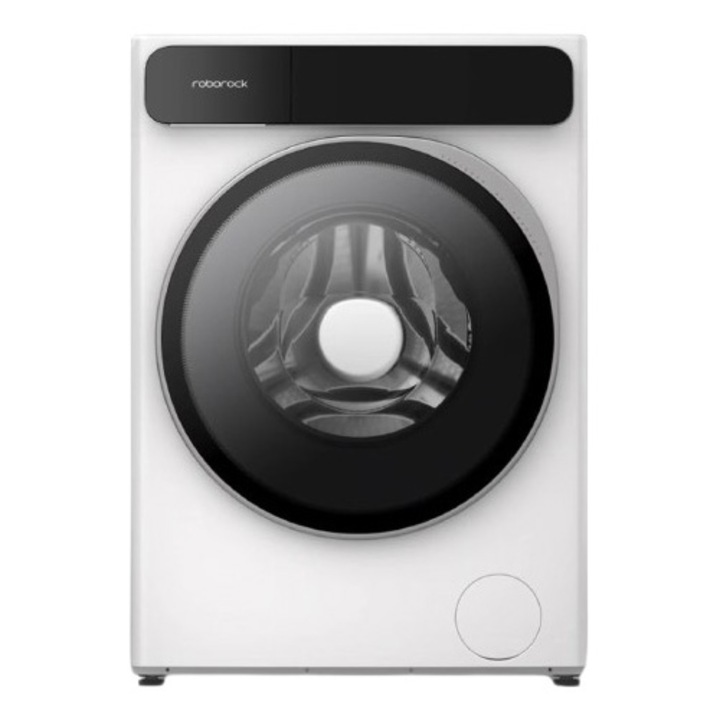 Пералня със сушилня Roborock ZEO ONE R600001, Пране 10 кг, Сушене 6 кг, 1400 оборота, Wi-fi, Автодозиране, Бързо сушене, Сензорно управление, 27 програми, Клас А, Бял