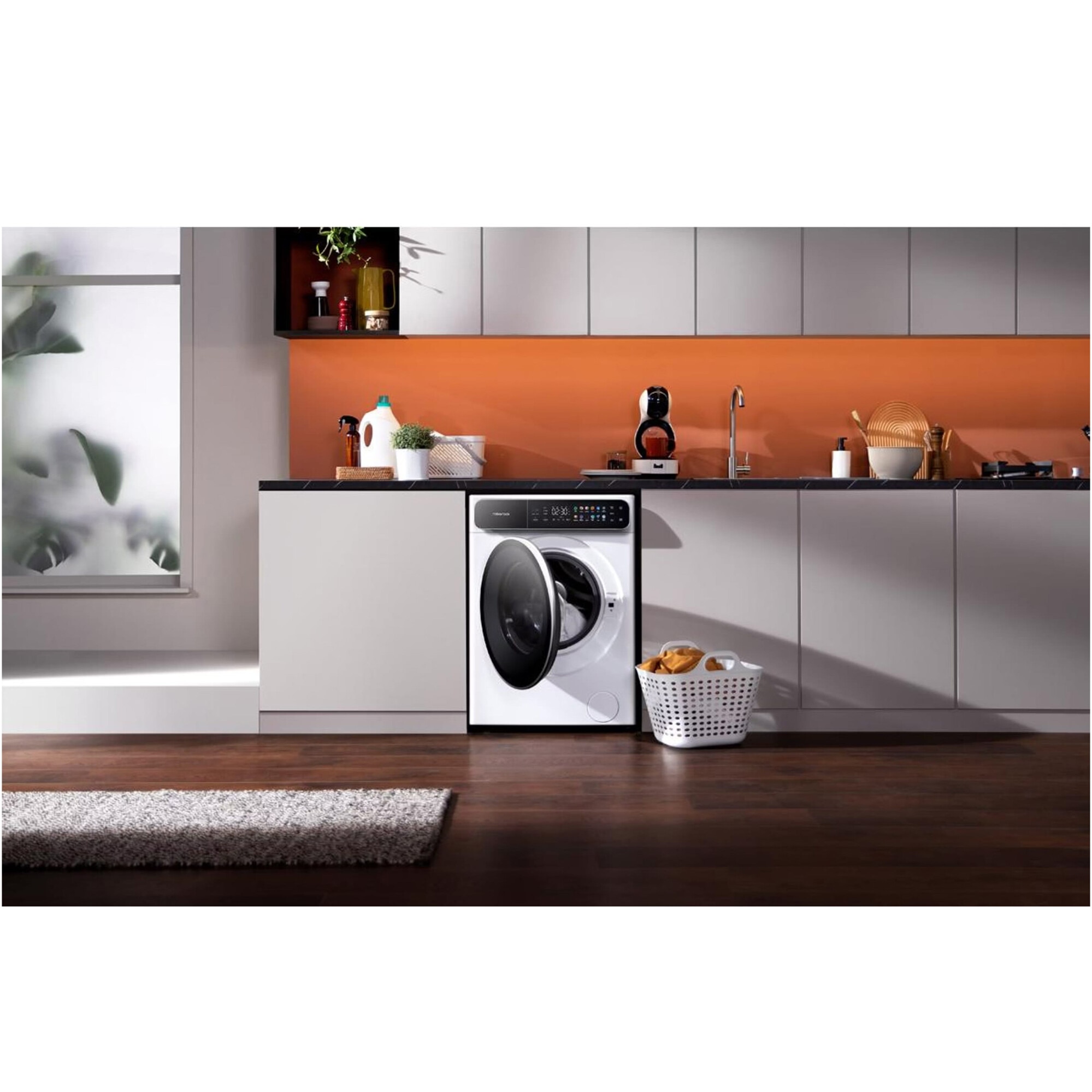 Masina de spalat rufe cu uscator Roborock ZEO ONE R600001, Spalare