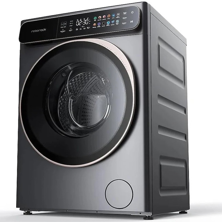 RESIGILAT: Masina de spalat rufe cu uscator Roborock ZEO ONE R600002, Spalare 10 kg, Uscare 6 kg, 1400 rpm, Wi-fi, Auto-dose, Fast dry, Touch control, 27 programe, clasa A, Antracit
