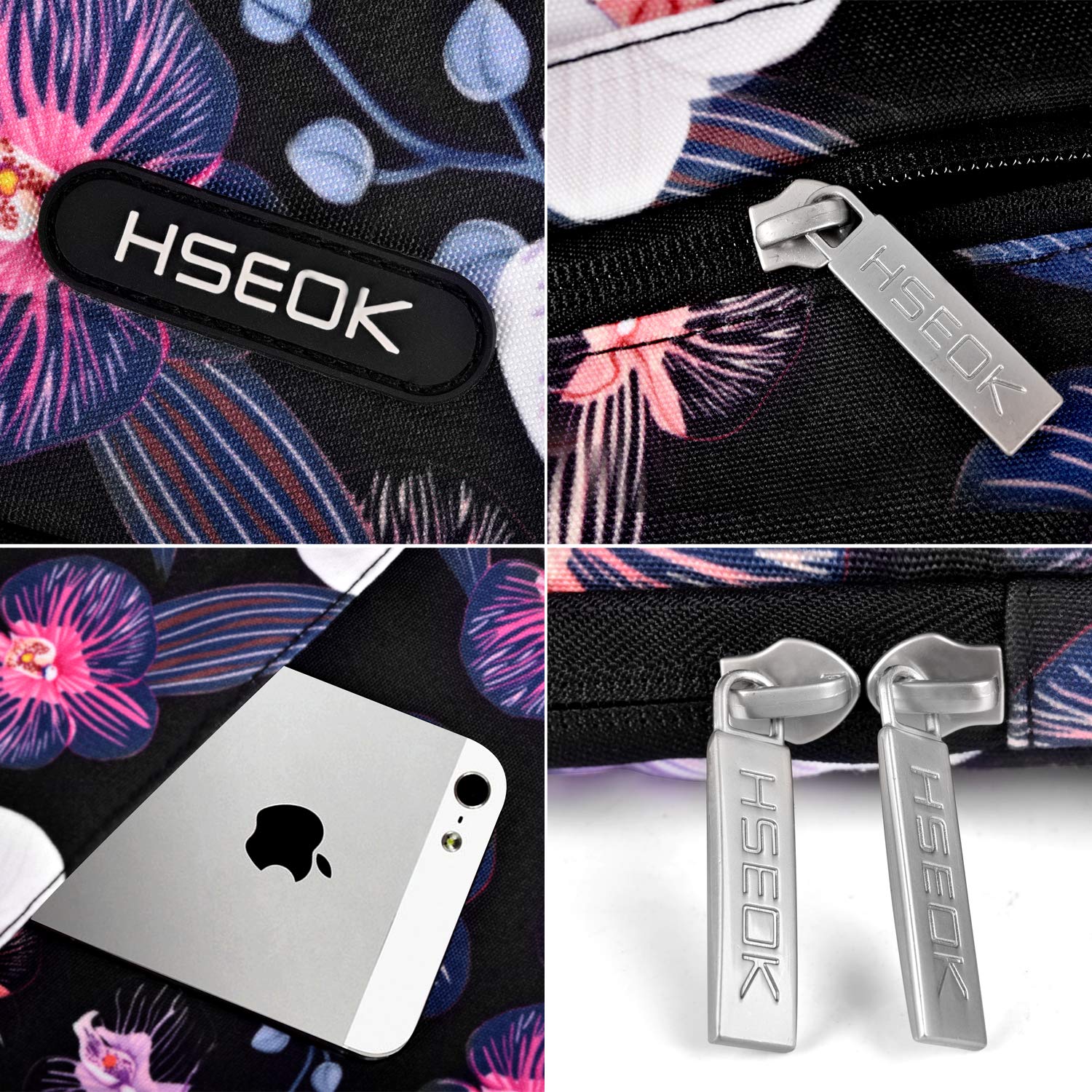 Husa pentru laptop, Hseok, Compatibila cu MacBook Pro 14 inchi M1/M2/M3/MacBook Air/Pro, Multicolor