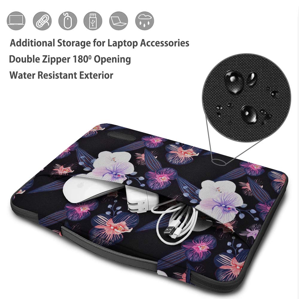 Husa pentru laptop, Hseok, Compatibila cu MacBook Pro 14 inchi M1/M2/M3/MacBook Air/Pro, Multicolor