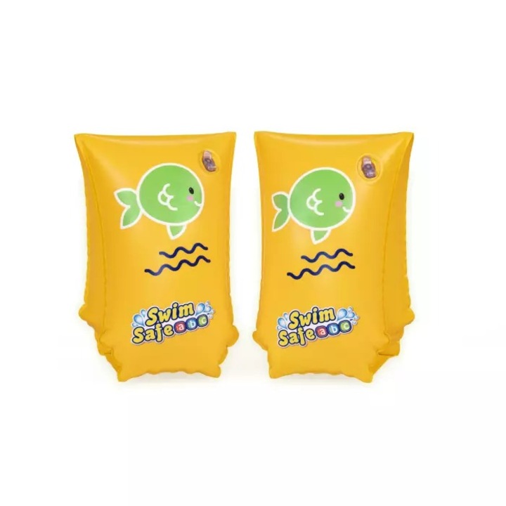 Ръкавели за плуване Bestway Swim Safe - Wonder Splash, L/XL, 30 x 15 см