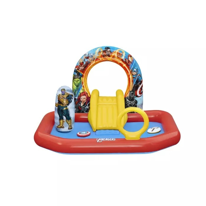 Piscina gonflabila Bestway - Avengers Assemble, 211 x 198 x 125 cm
