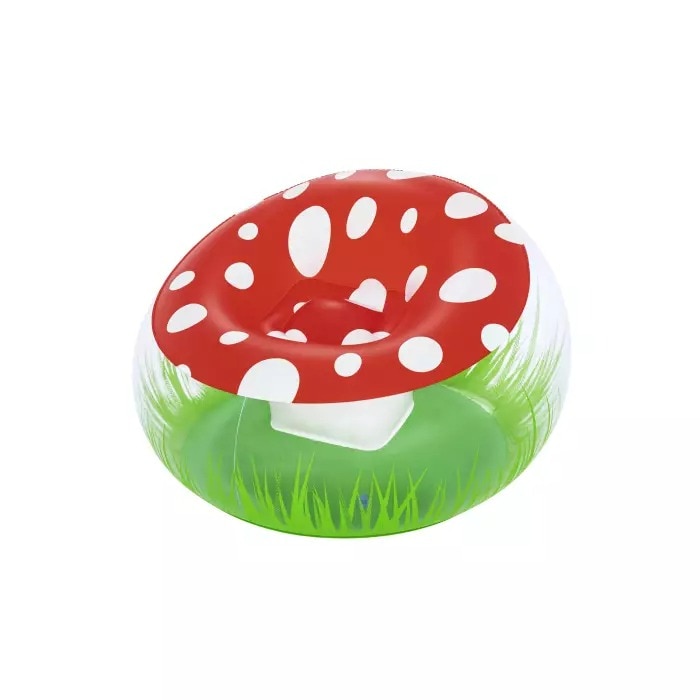 Scaun gonflabil Bestway - Mighty Mushroom, 112 x 112 x 66 cm