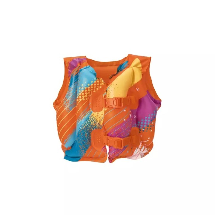 Vesta inot gonflabila Bestway Swim Safe - Colorify ToughLite, 41 x 30 cm