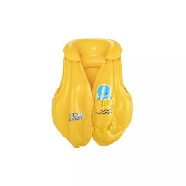 Надуваема жилетка за плуване Bestway Swim Safe - Wondersplash, 51 x 46 см