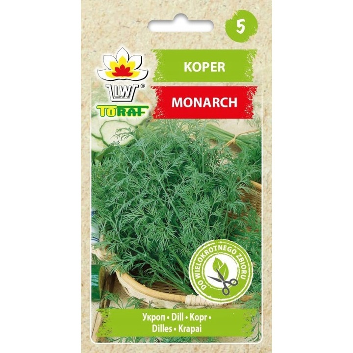 Seminte de marar MONARCH, Toraf, rezistente, recoltare multipla, 5g