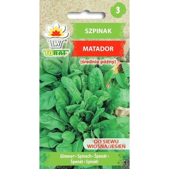 Seminte de spanac, Matador, 5g