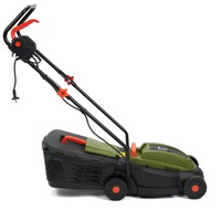 Masina de tuns gazon/iarba electrica Heinner AMGE020, putere 1300 W, 3500 rpm, latime taiere 32 cm, inaltime taiere 25/40/55 mm, sac colector 25 l