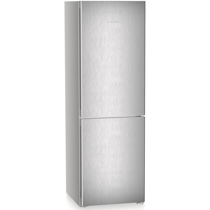 Combina frigorifica Liebherr CBNsfc 5223, 320 l, No Frost, BioFresh, DuoCooling, Interior Fit, Clasa C, H 185.5 cm, Inox