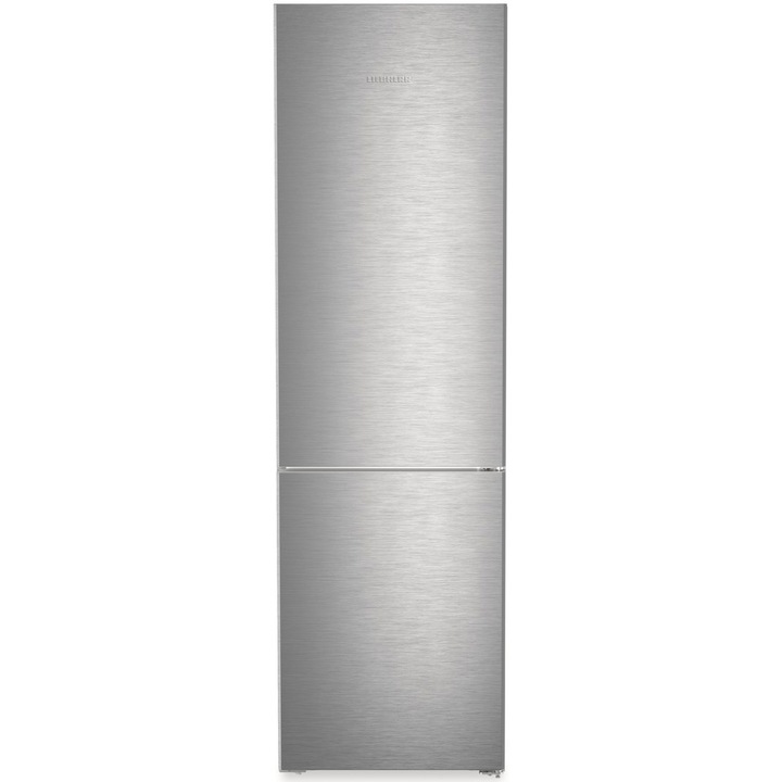 Combina frigorifica Liebherr CBNsda 572i, 360 l, No Frost, BioFresh, DuoCooling, Interior Fit, Clasa A, H 201.5 cm, Inox