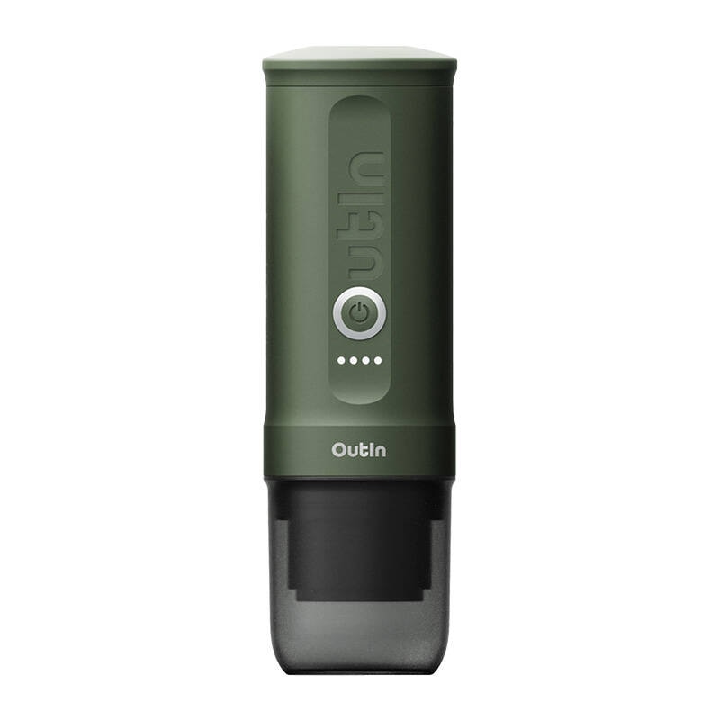 Espressor portabil Outin Nano, 20 bar, 7500 mAh, verde