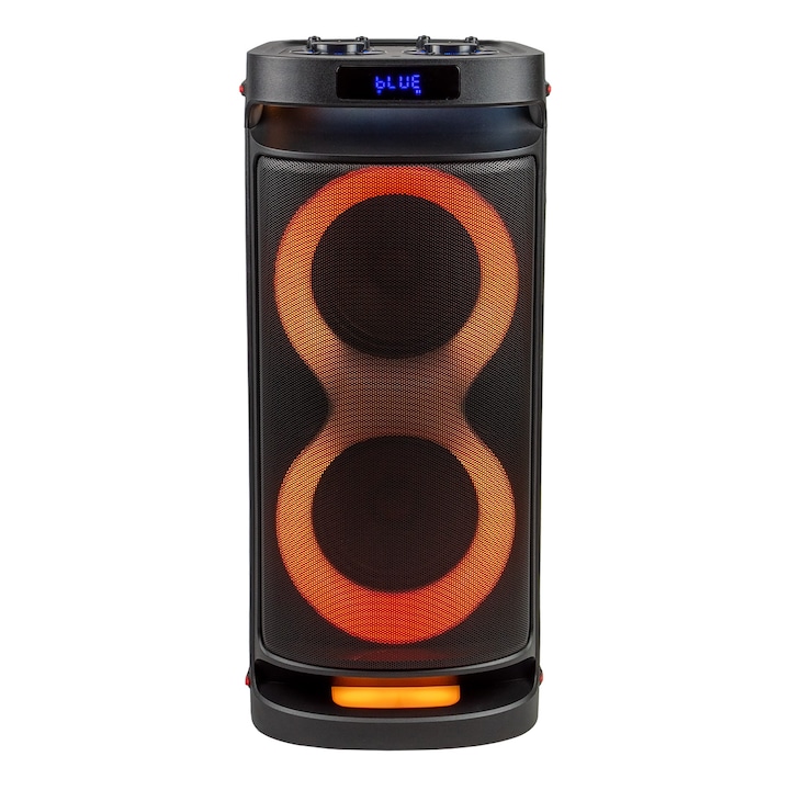 Парти аудио система Xmart X-Bass BS60, 40W, Bluetooth 5.0, Безжичен микрофон, Дистанционно