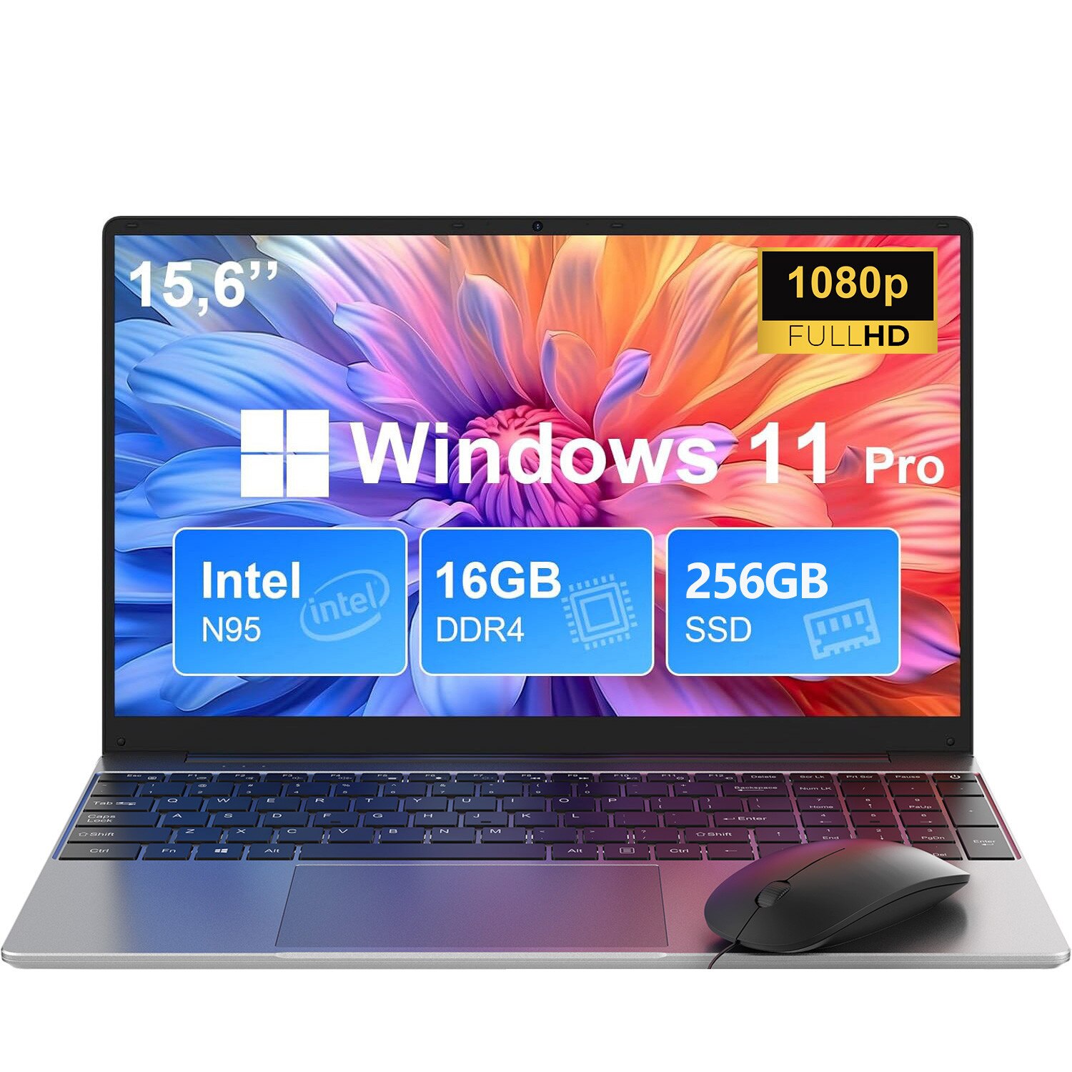 Intel 12世代 AlderLaken95 16GBDDR4 512SSD Laptop 15.6