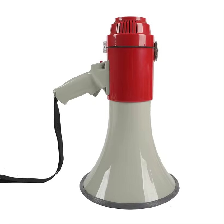 Hangosbeszélő, megafon, szíréna, mikrofon 25W (USB, SD, AUX)