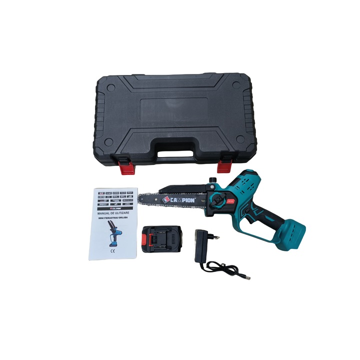 Mini ferastrau cu lant, CAMPION, 6 inch, 36V, 1500 mAh