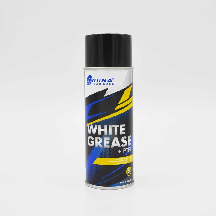 Univerzális fehér zsír spray, Ardina, Fehér zsír+ PTFE 0,4L