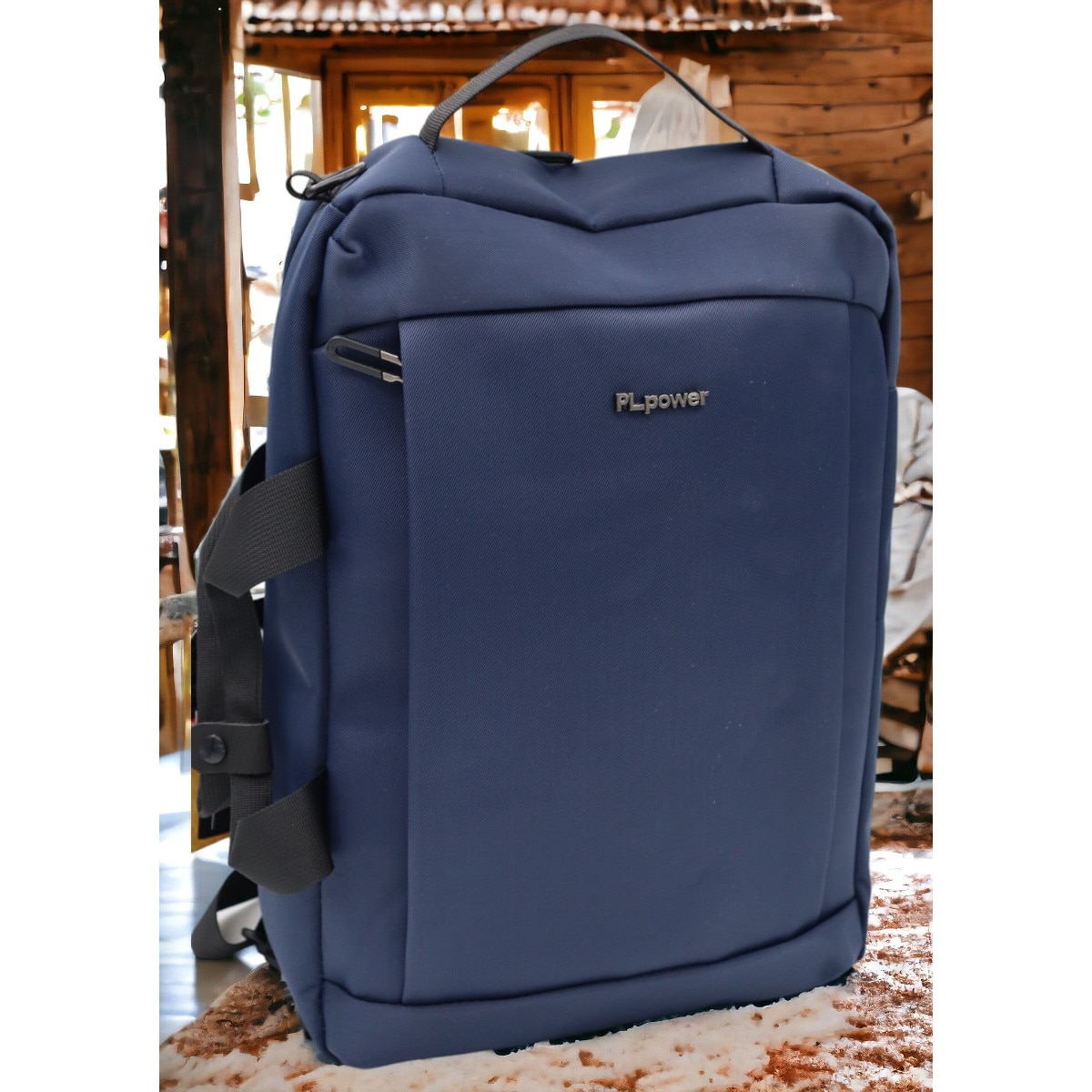 Rucsac laptop, multifunctional 1618, 42x28x17cm, bleumarin