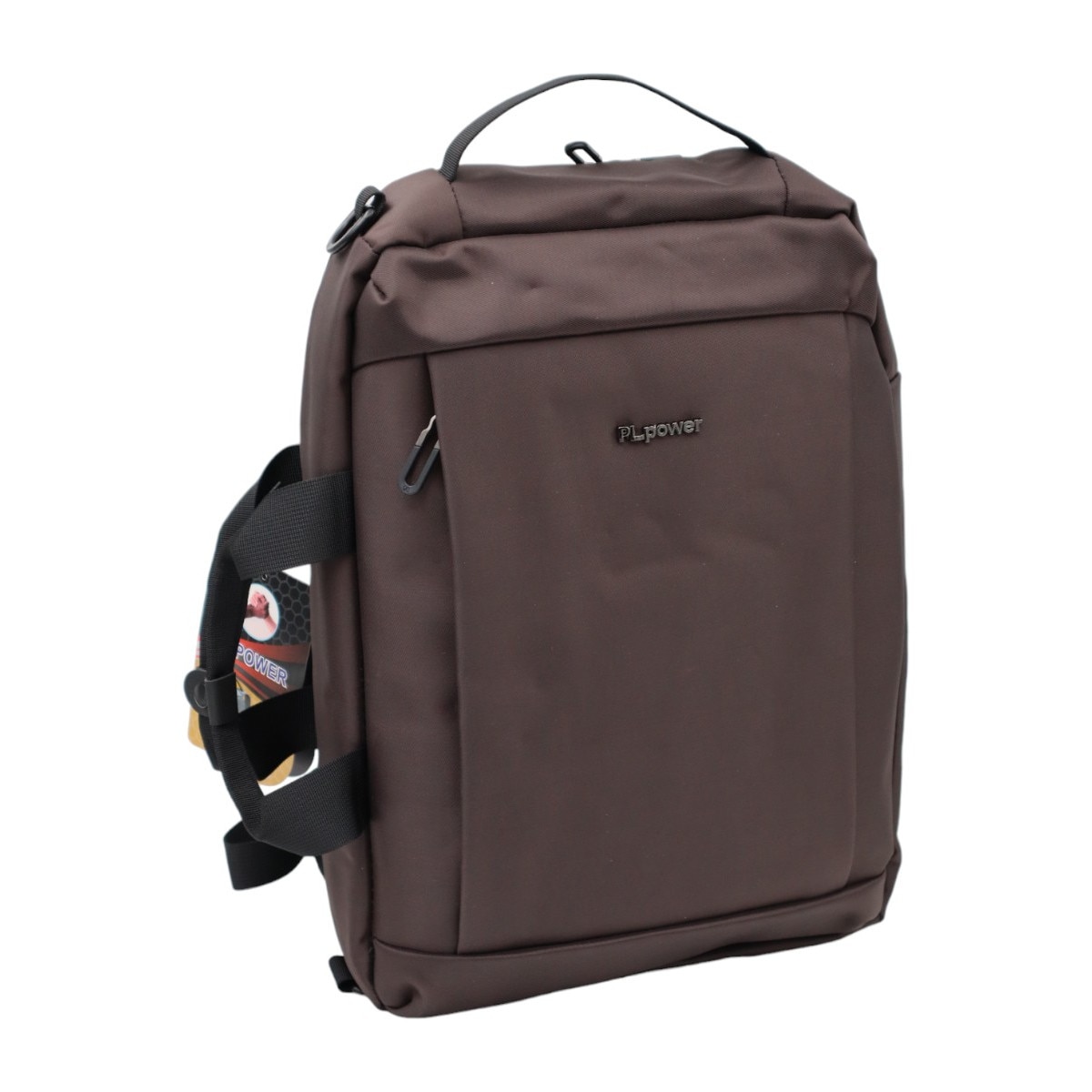 Rucsac laptop, multifunctional 1618, 42x28x17cm, maro