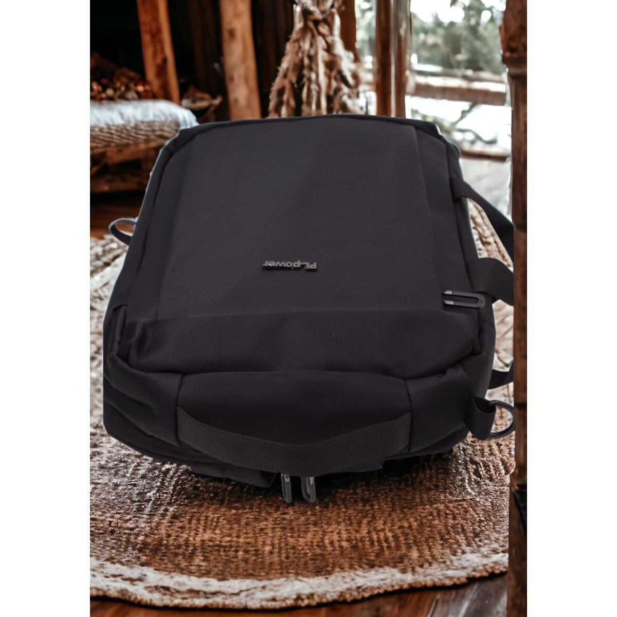 Rucsac laptop, multifunctional 1618, 42x28x17cm, negru