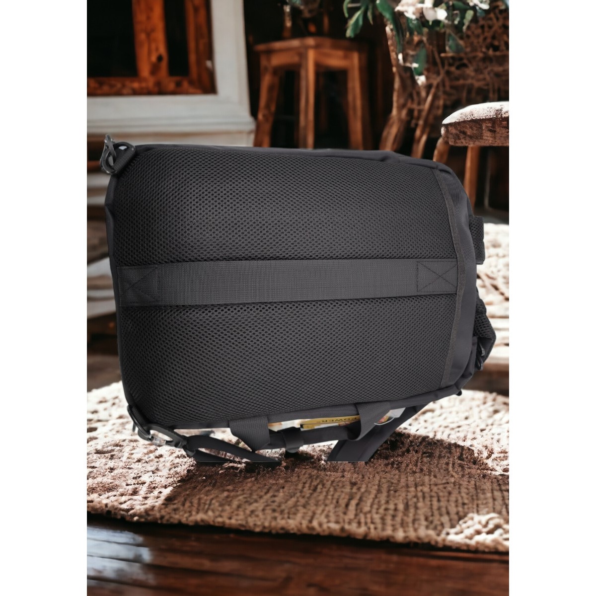 Rucsac laptop, multifunctional 1618, 42x28x17cm, negru