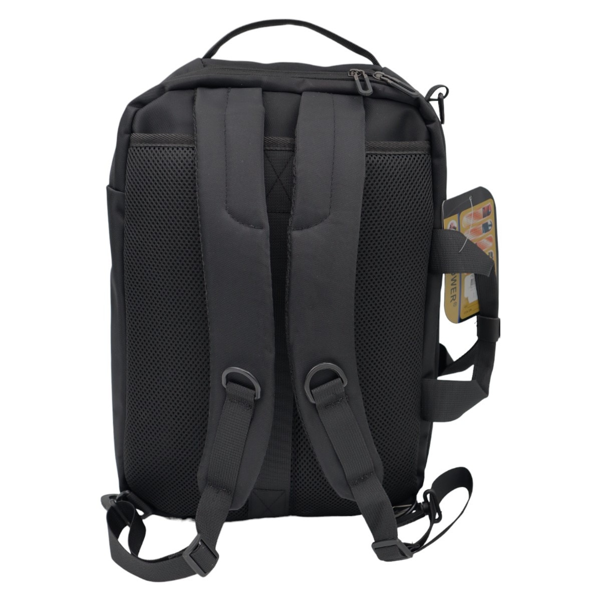 Rucsac laptop, multifunctional 1618, 42x28x17cm, negru