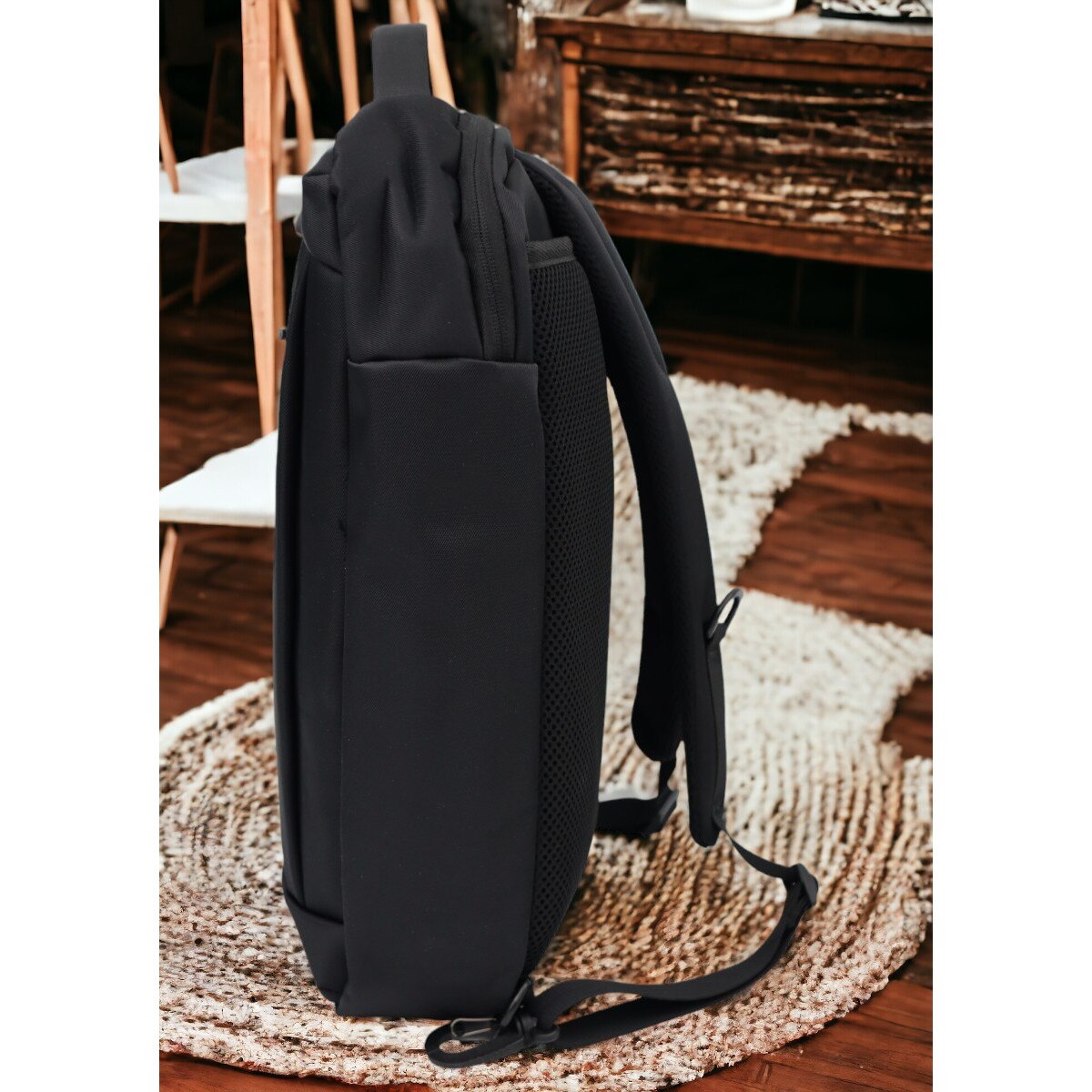 Rucsac laptop, multifunctional 1618, 42x28x17cm, negru