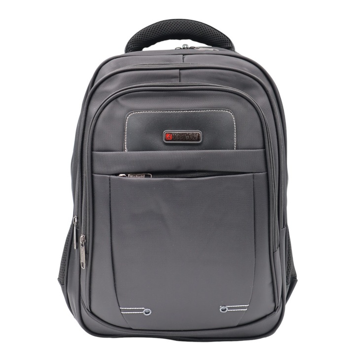 Rucsac cu trei compartimente 99821-1, impermeabil, 42x33x24cm, negru