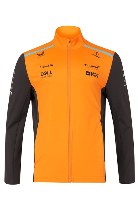 Geaca softshell McLaren F1 Team 2024, Gri/Portocaliu