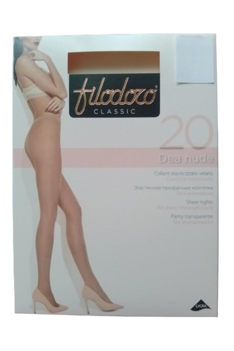 Dres Filodoro Dea Nude, Lycra 20 den, Playa (Nude)