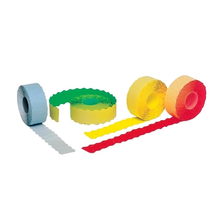 Самозалепващи се етикети за маркери, бели, 26 x 12 mm, 1 500 етикета на ролка