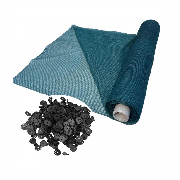 Procart Kapcsok árnyékoló hálóhoz, 20 darabos készlet