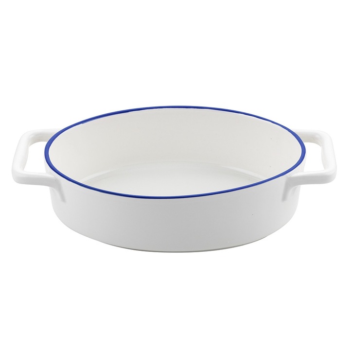 Tava de copt ovala din ceramica Yuca 27 cm