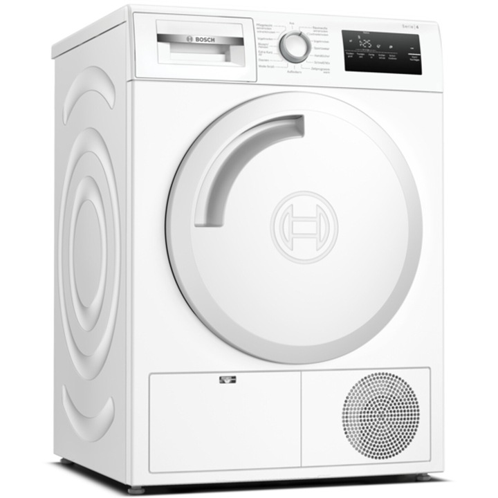 Uscator Rufe Bosch WTH83V03, Clasa A++, Pompa De Caldura, 7 Kg, Alb