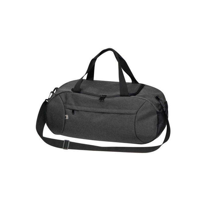 Спортна чанта, Фитнес, Болоня, Модерен дизайн, 54 × 20 × 25 см, Grey-Ice
