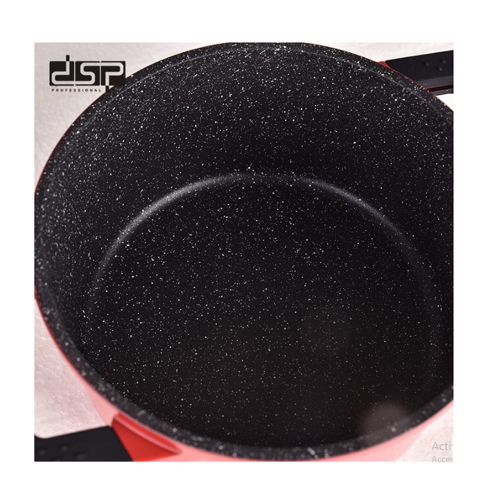 Желязна тенджера с капак 28см