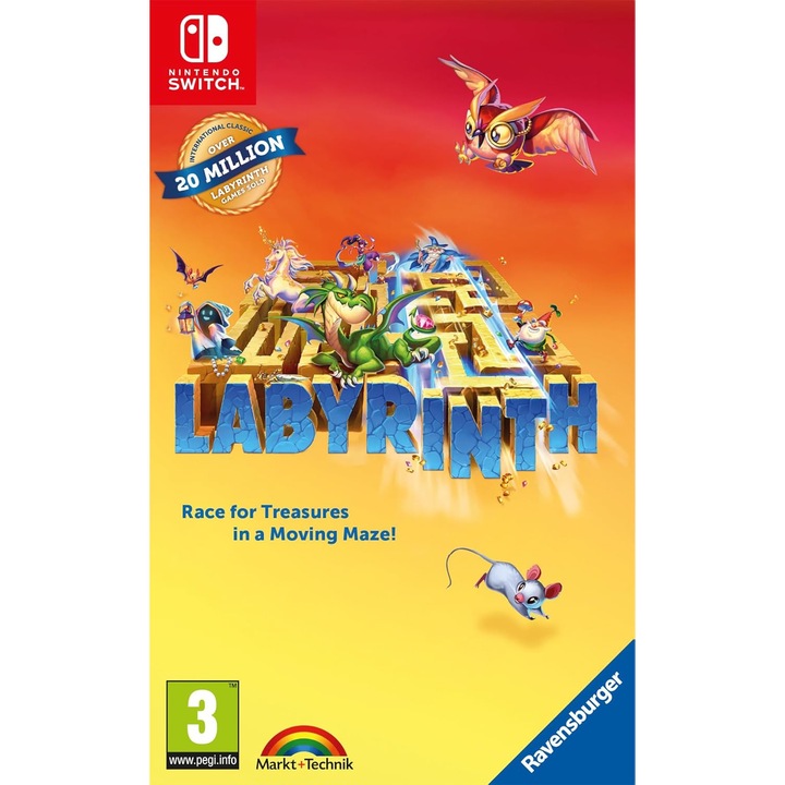 Игра Ravensburger Labyrinth за Nintendo Switch