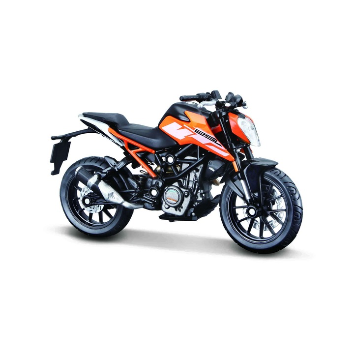 Модел на мотоциклет Bburago 1:18 KTM 250 Duke Orange, BB51030-51083