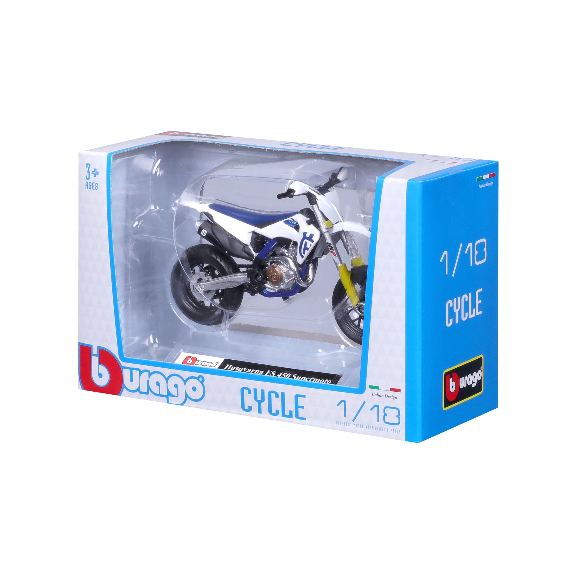 Husqvarna FS 450 Bburago 1:18 - 20 anos! Loja on-line de miniaturas colecionáveis