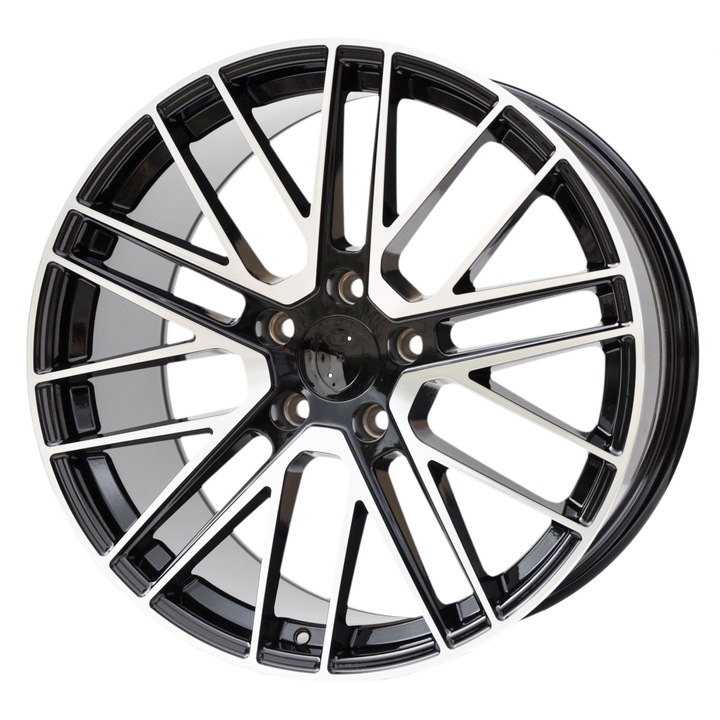 Set 4 jante aliaj PDW, 0375, 21x9.5 inch, 5x130, ET69, MB - lustruit + negru